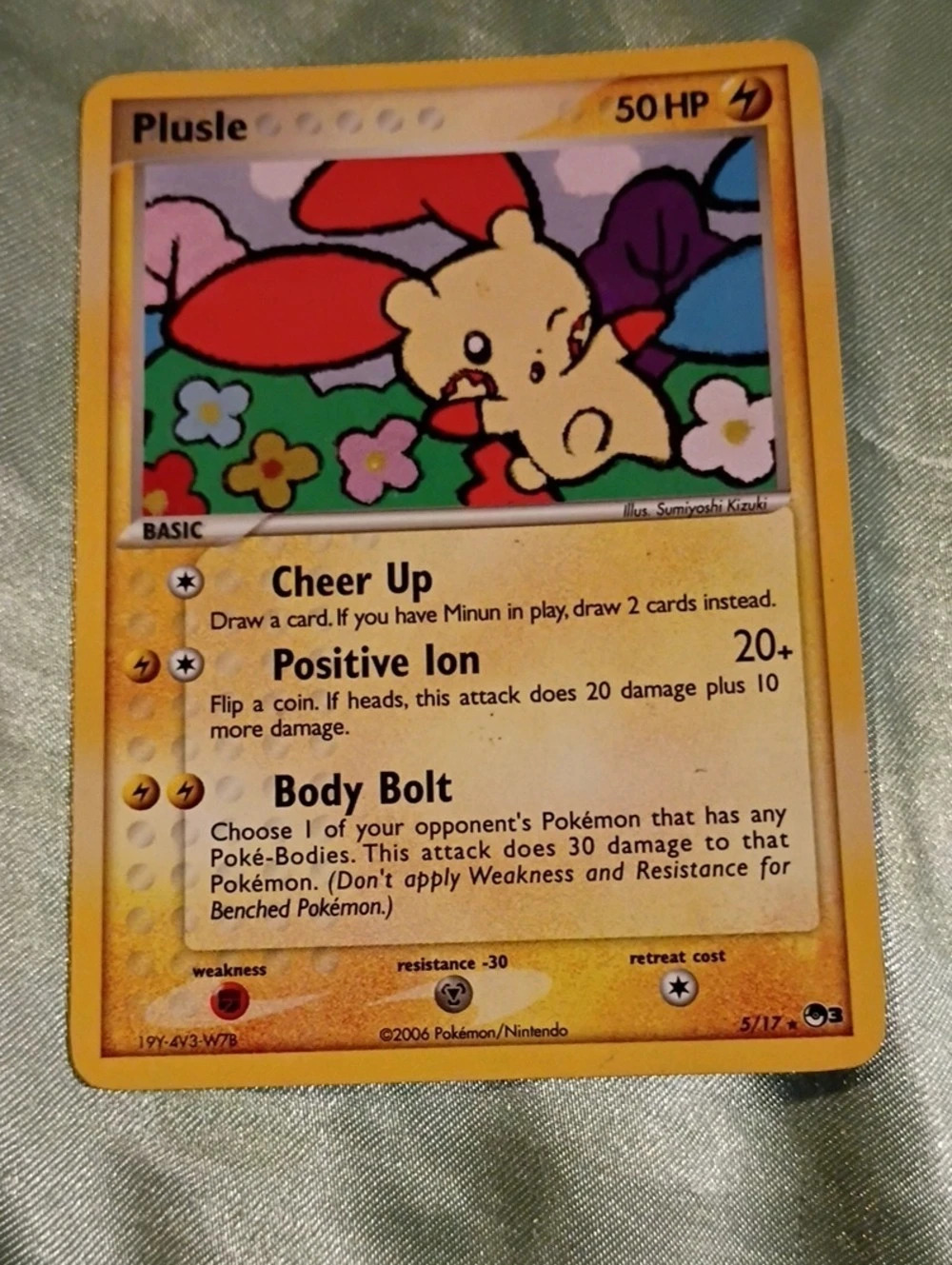 Pokémon Plusle (POP Series 3 - 5/17) ) Trading Card